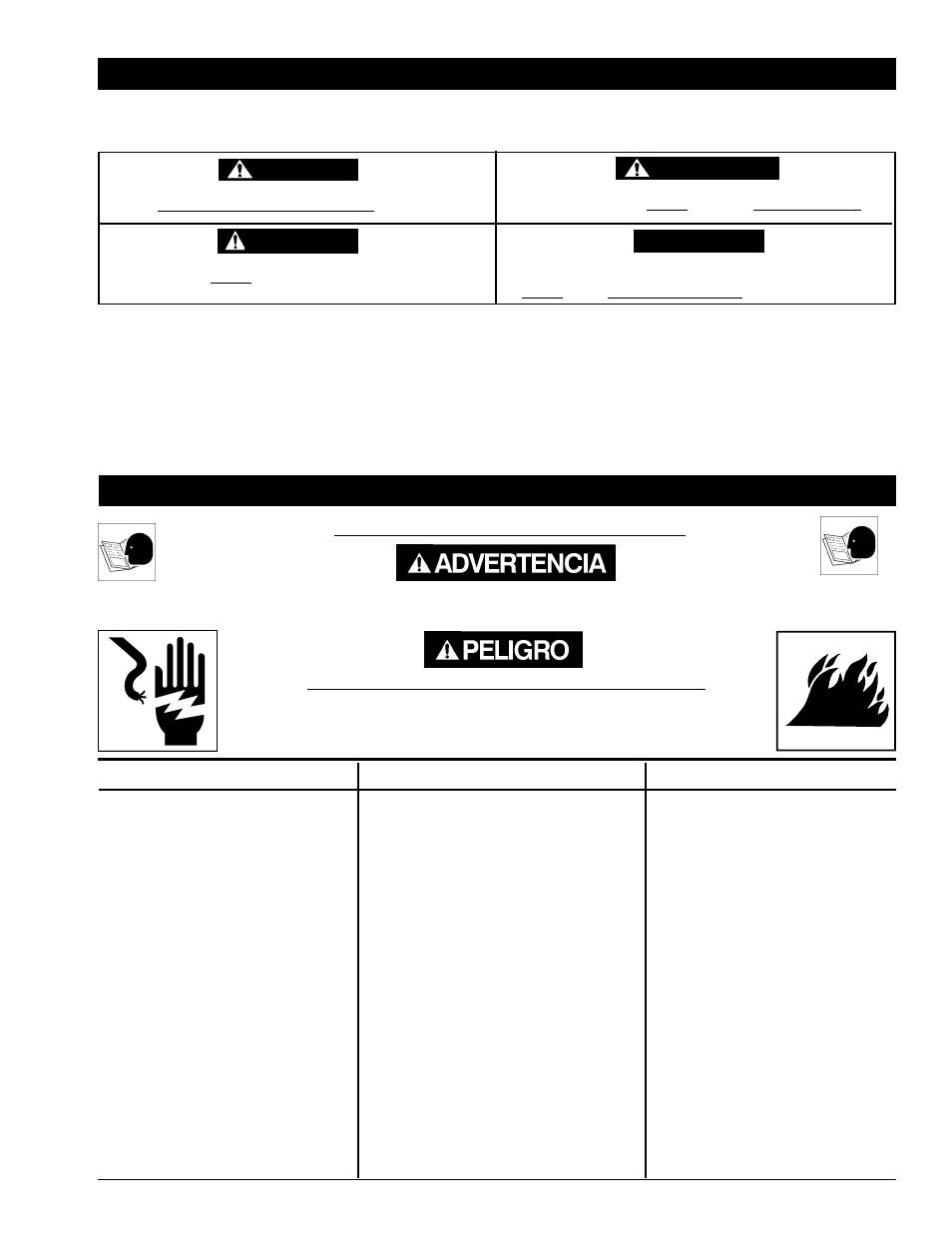 Definiciones de normas de seguridad, Instrucciones importantes de seguridad | Sears Companion 919.329110 User Manual | Page 26 / 46