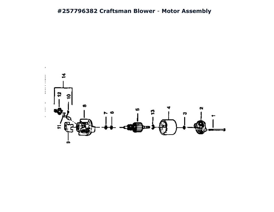 Sears 257.796382 User Manual | 14 pages