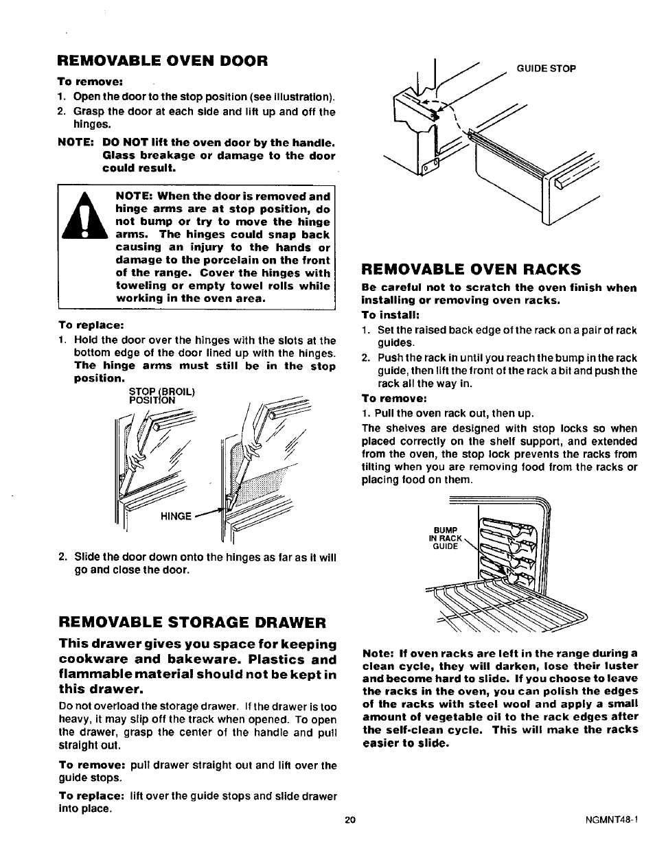 Sears KENMORE 36745 User Manual | Page 21 / 25