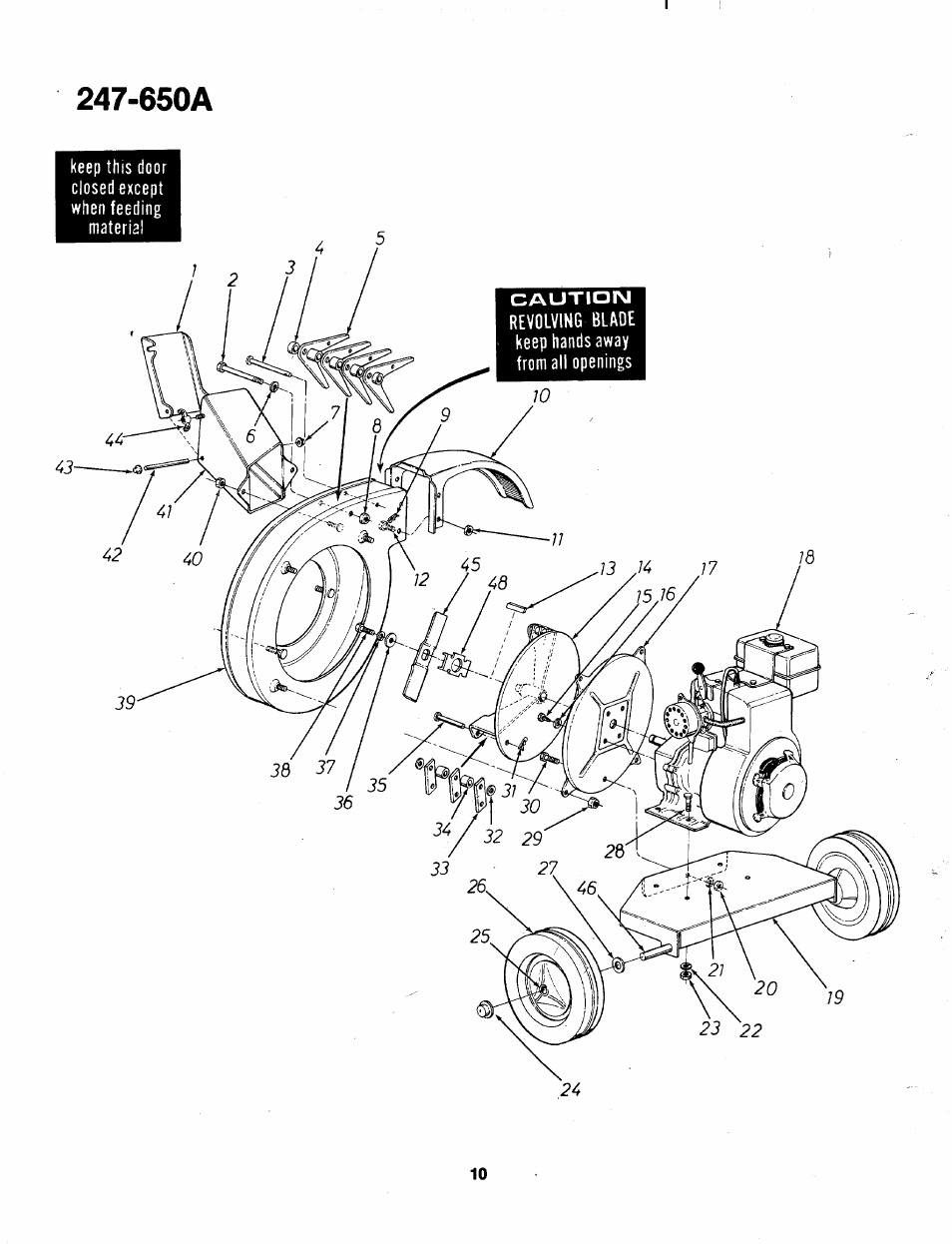 650a | Sears 247-650A User Manual | Page 10 / 12