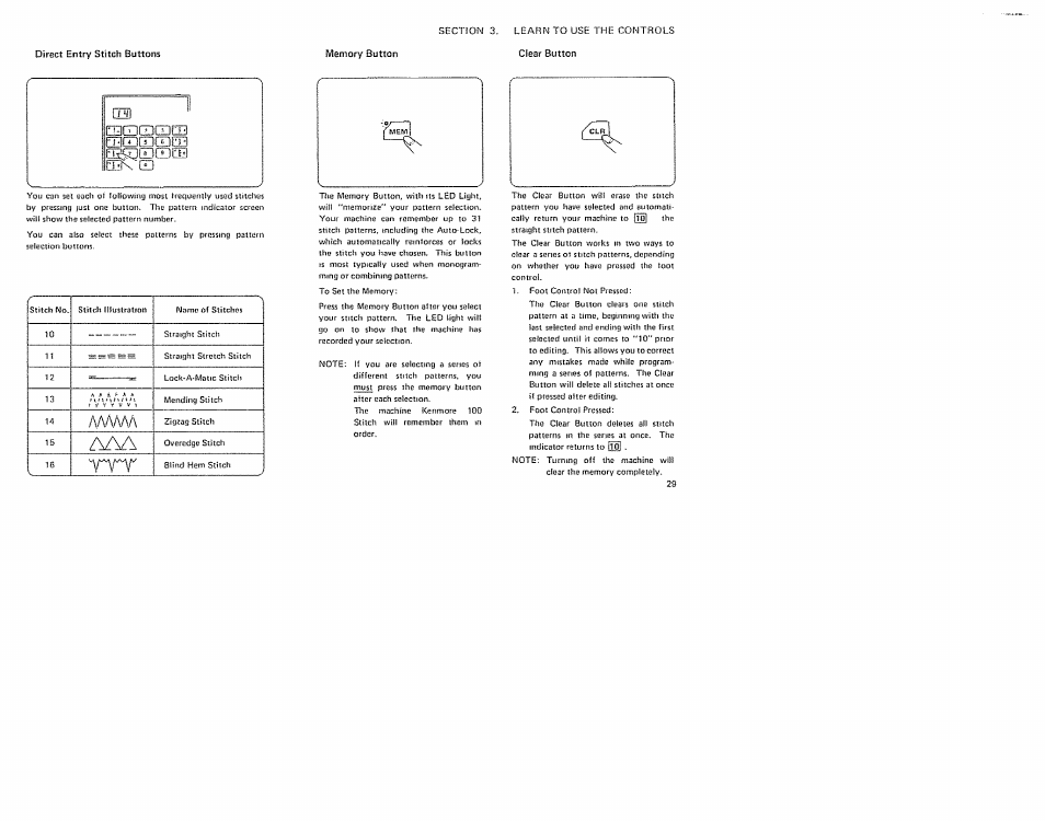 Шшсбшш, Шк gd, Лддлдд | Sears 385. 19601 User Manual | Page 31 / 107