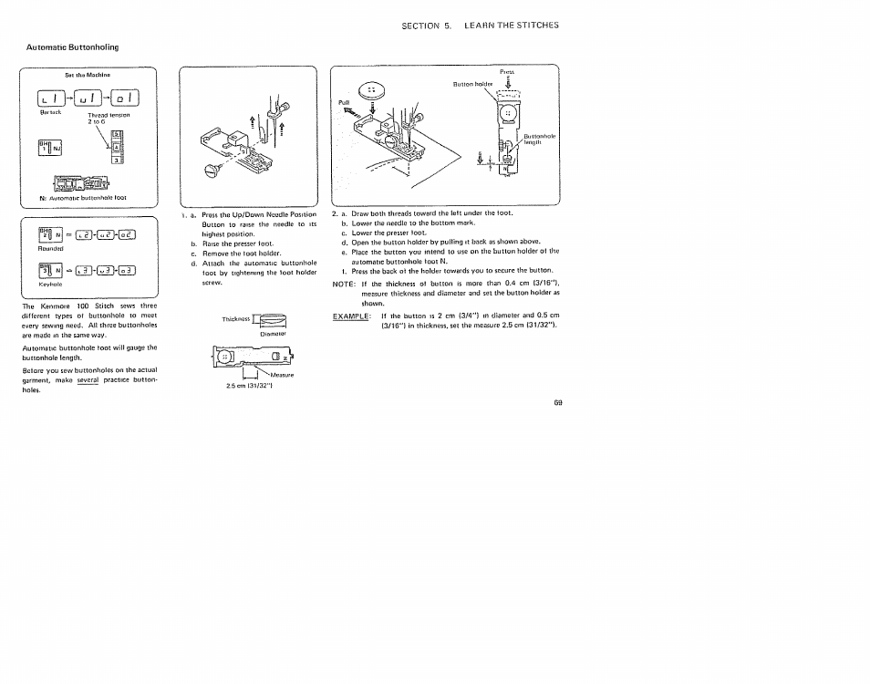 Measure | Sears 385. 19601 User Manual | Page 71 / 107