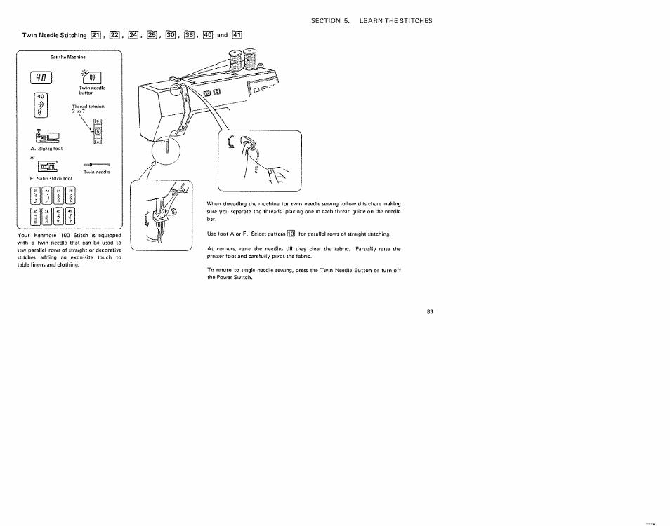 Sears 385. 19601 User Manual | Page 85 / 107