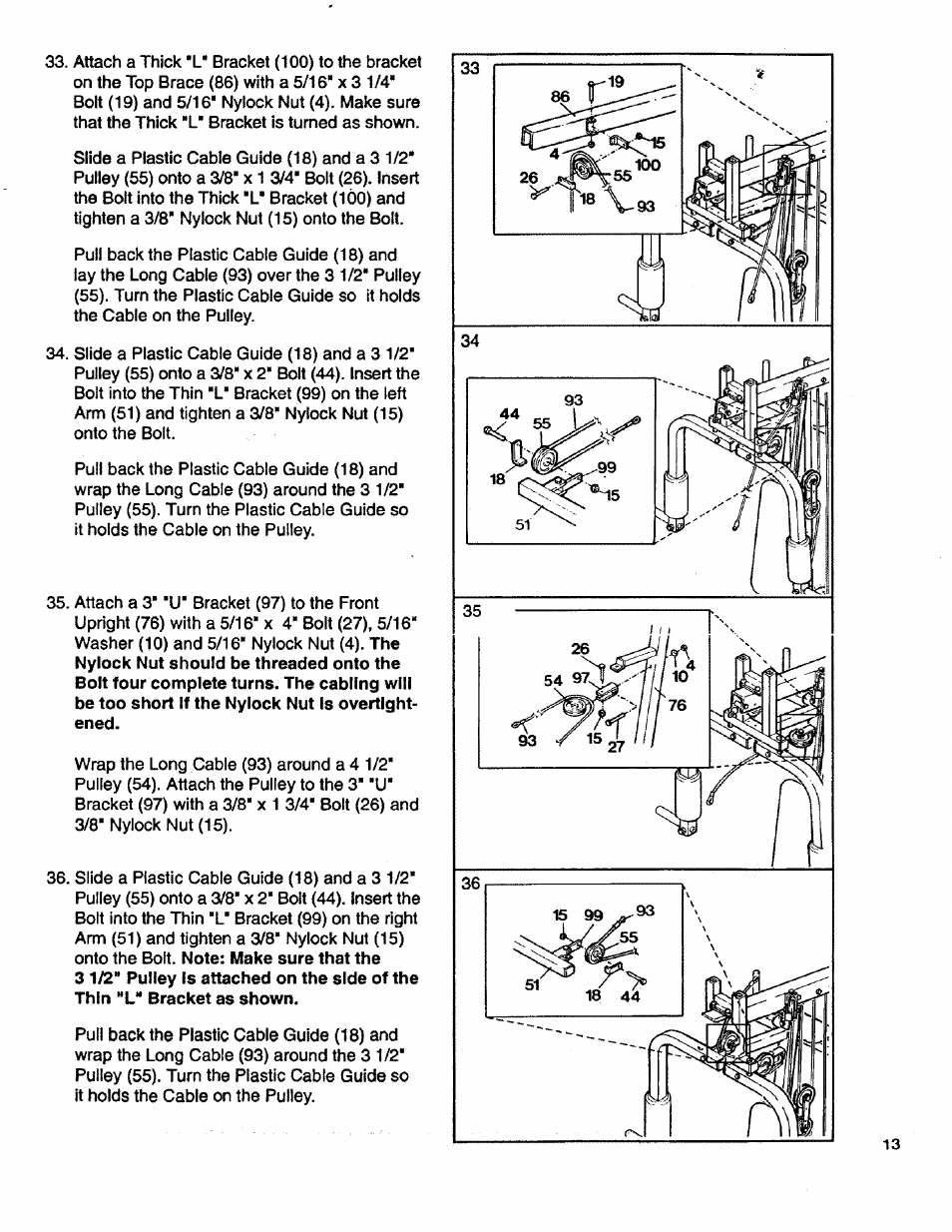 Sears LIFESTULER SYSTEM 40 831.15931 User Manual | Page 13 / 24