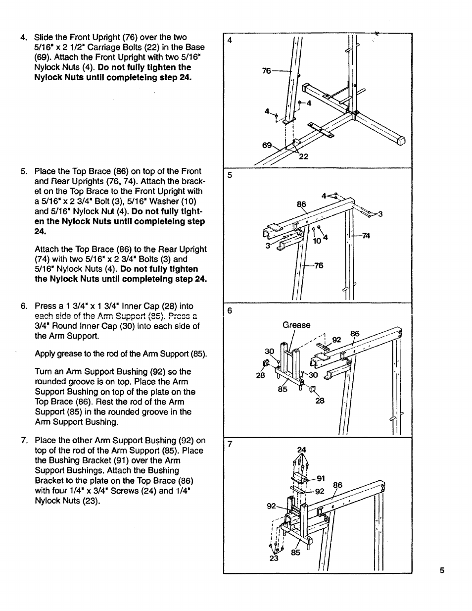 Sears LIFESTULER SYSTEM 40 831.15931 User Manual | Page 5 / 24