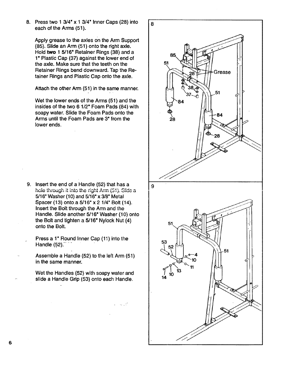 Sears LIFESTULER SYSTEM 40 831.15931 User Manual | Page 6 / 24