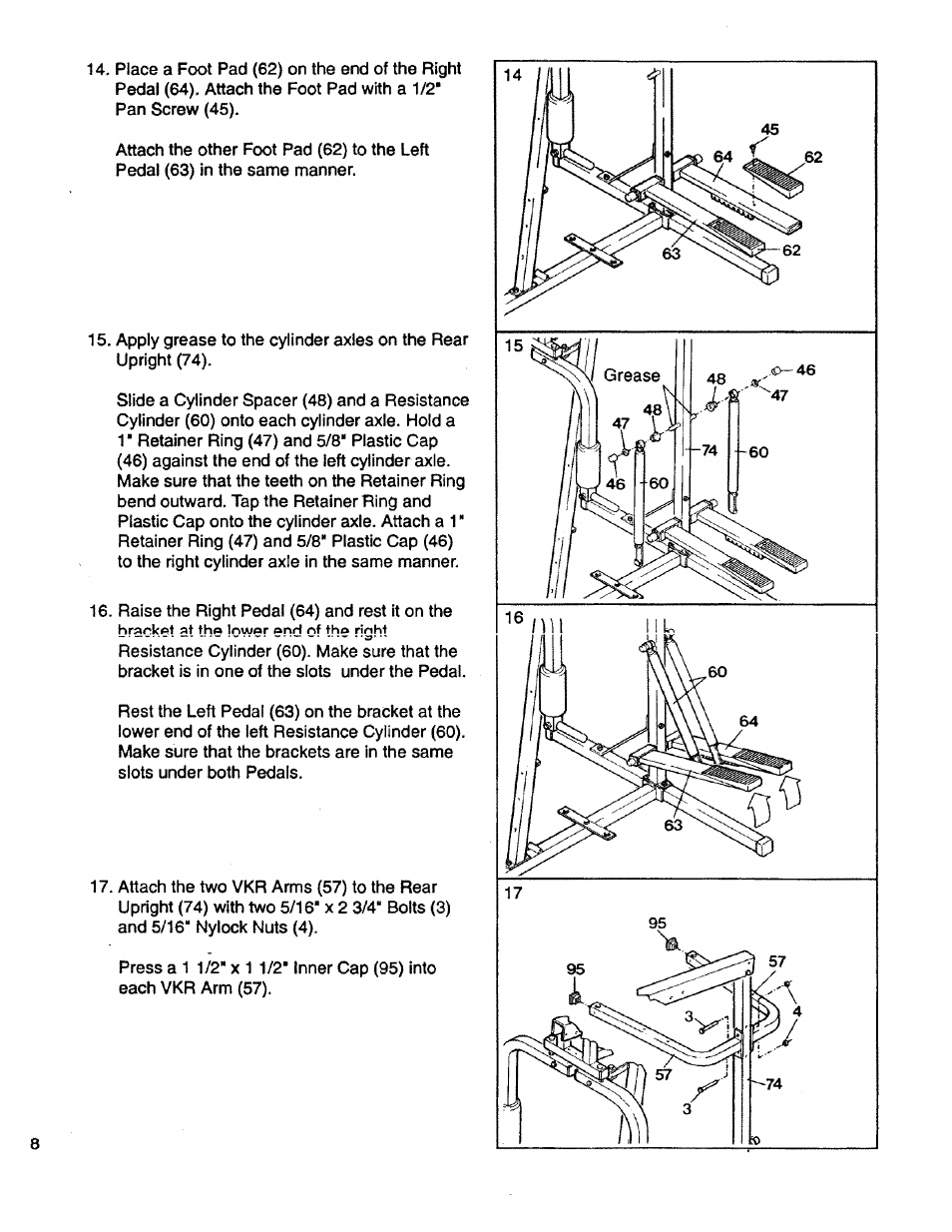 Sears LIFESTULER SYSTEM 40 831.15931 User Manual | Page 8 / 24