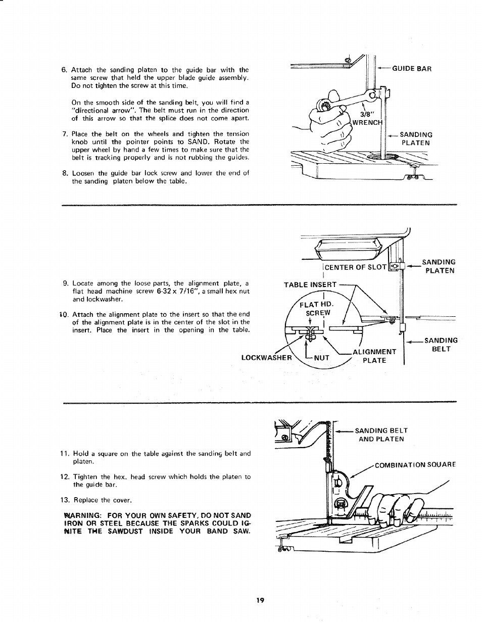 Sears 113.243311 User Manual | Page 19 / 32