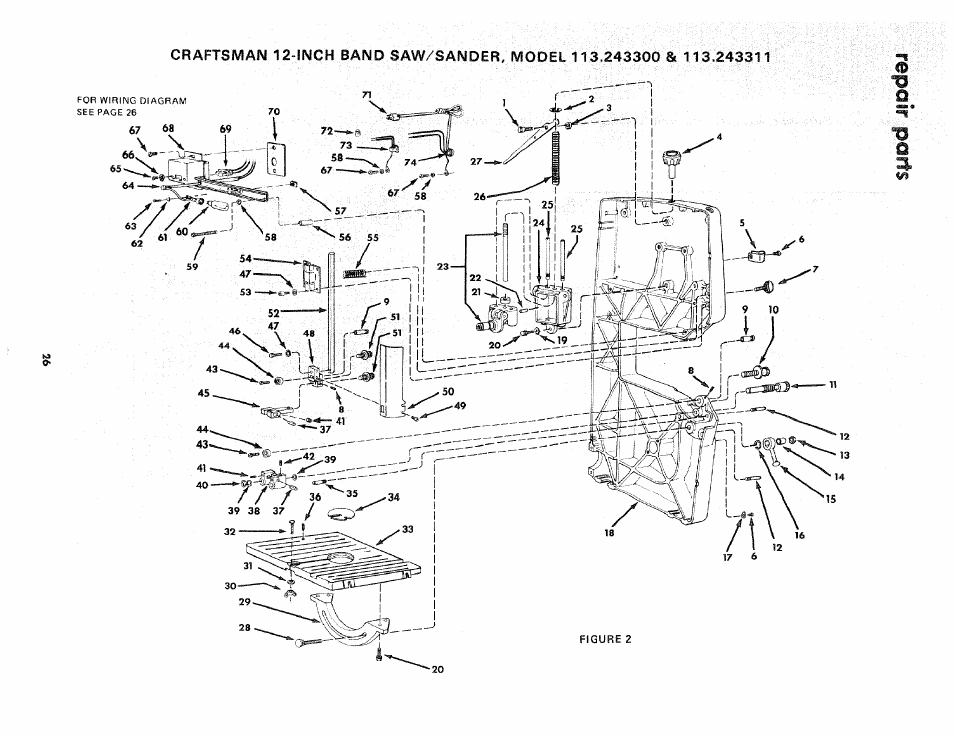 Sears 113.243311 User Manual | Page 26 / 32
