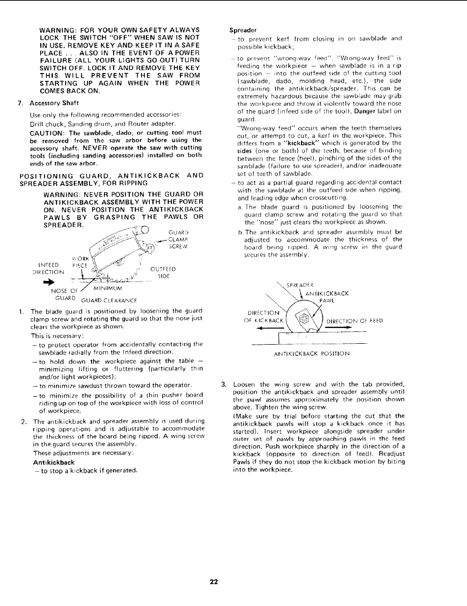 Sears 113.19771 User Manual | Page 22 / 44