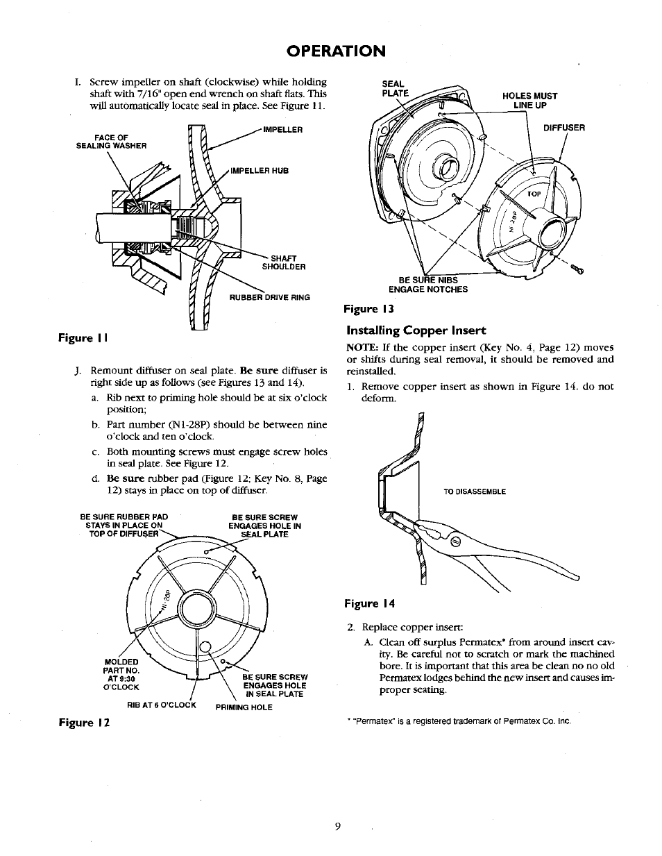 Operation | Sears 390.2508 User Manual | Page 9 / 16