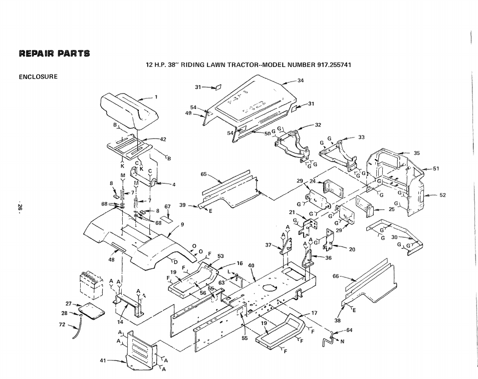 Ripair | Sears 917.255741 User Manual | Page 26 / 44