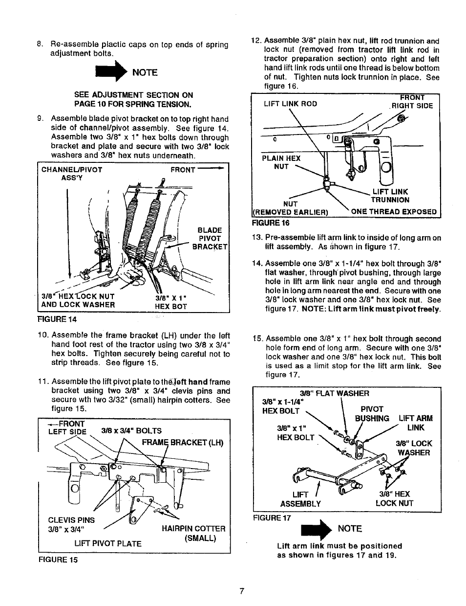 Note | Sears 486.24412 User Manual | Page 7 / 16