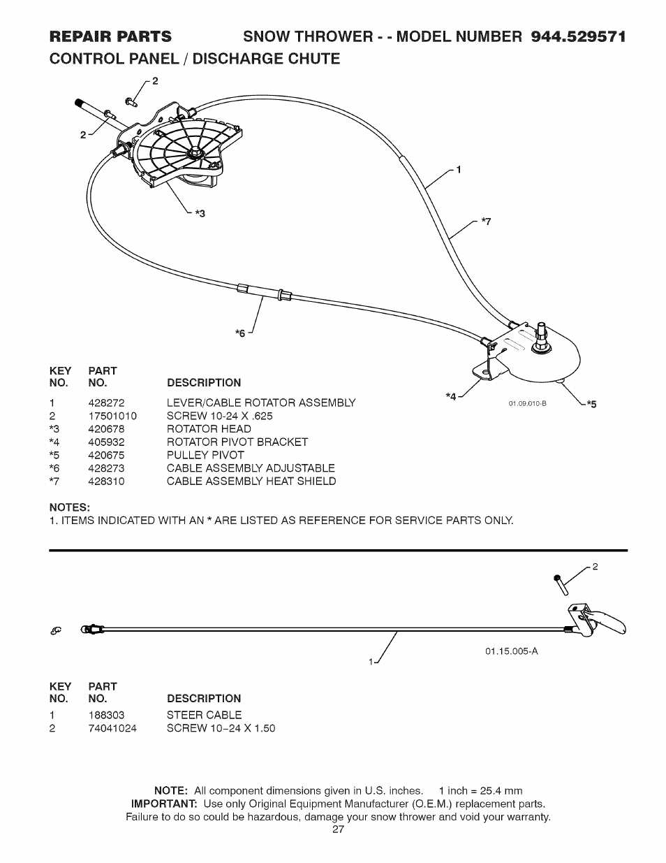 Notes | Sears 944.529571 User Manual | Page 27 / 48