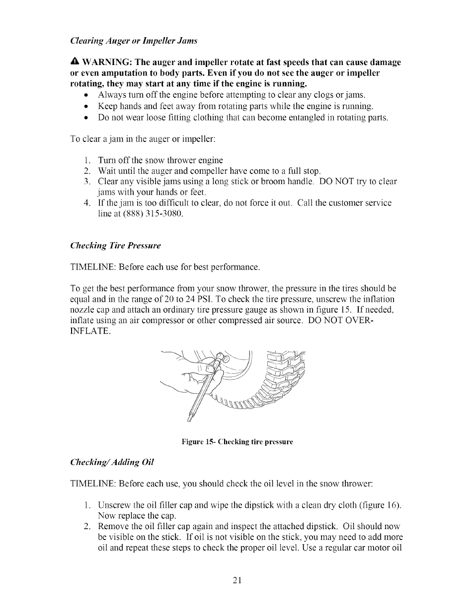 Sears 270-3250 User Manual | Page 21 / 34