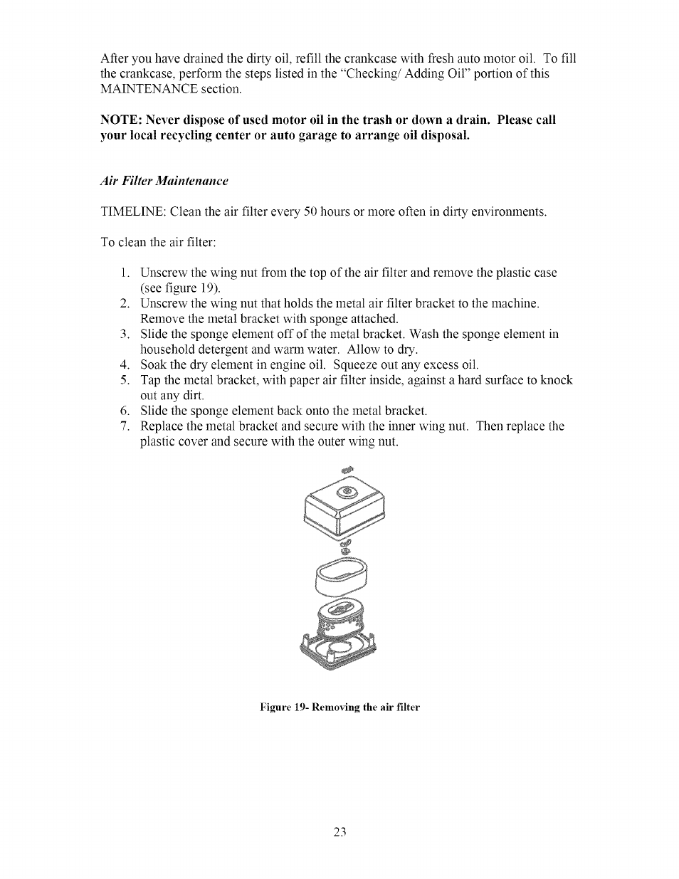 Sears 270-3250 User Manual | Page 23 / 34