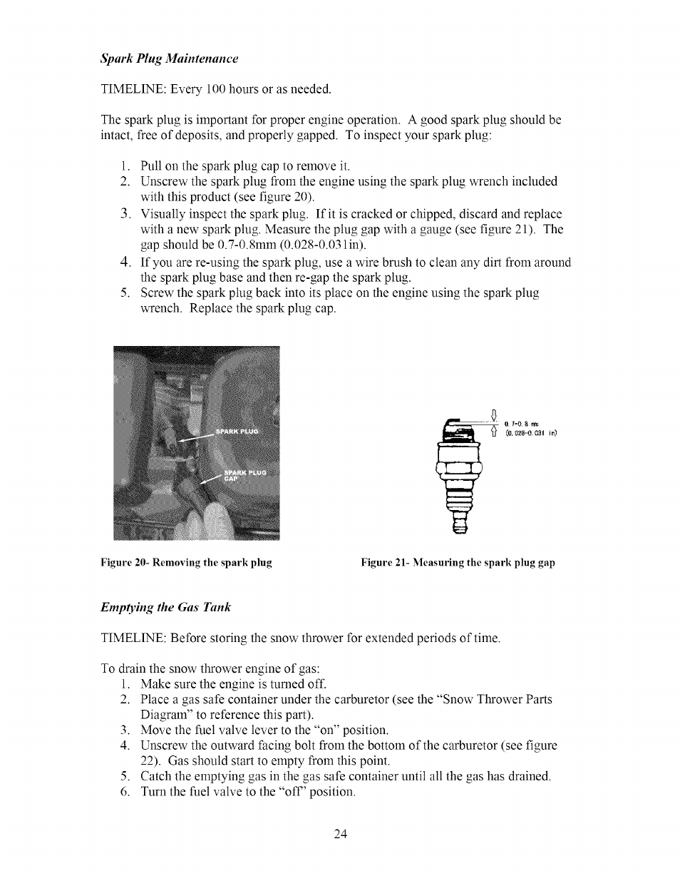 Sears 270-3250 User Manual | Page 24 / 34