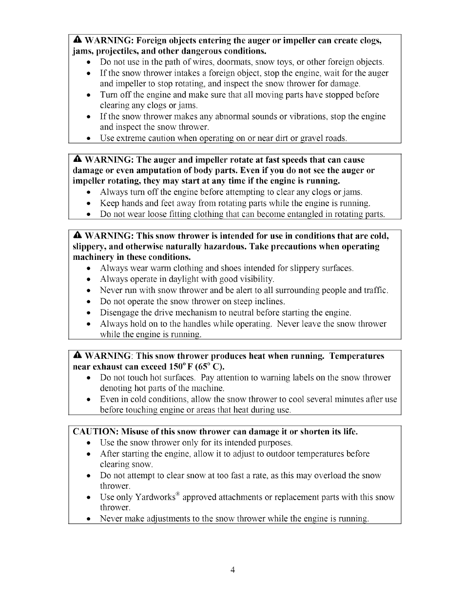 Sears 270-3250 User Manual | Page 4 / 34