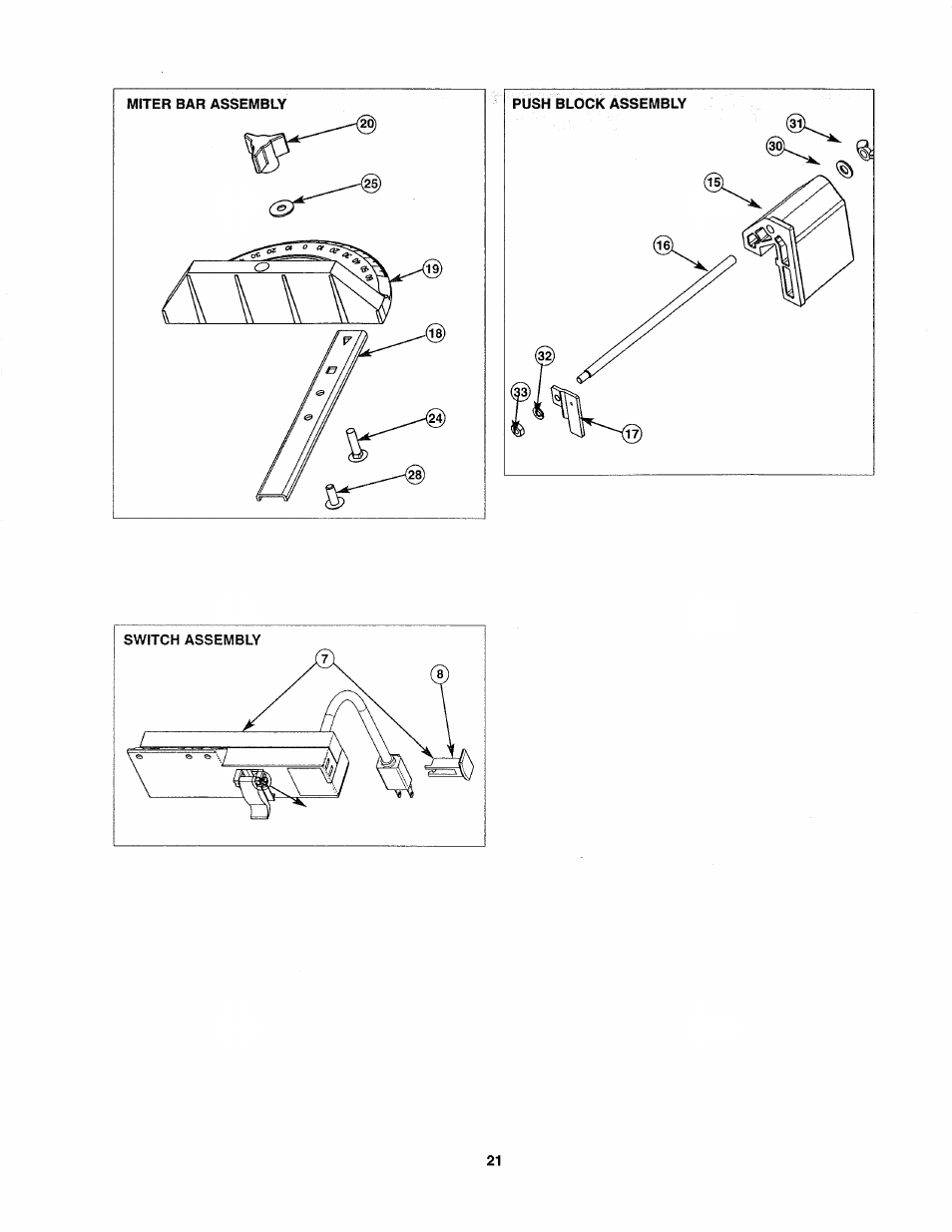 Sears 26462_0 User Manual | Page 21 / 22