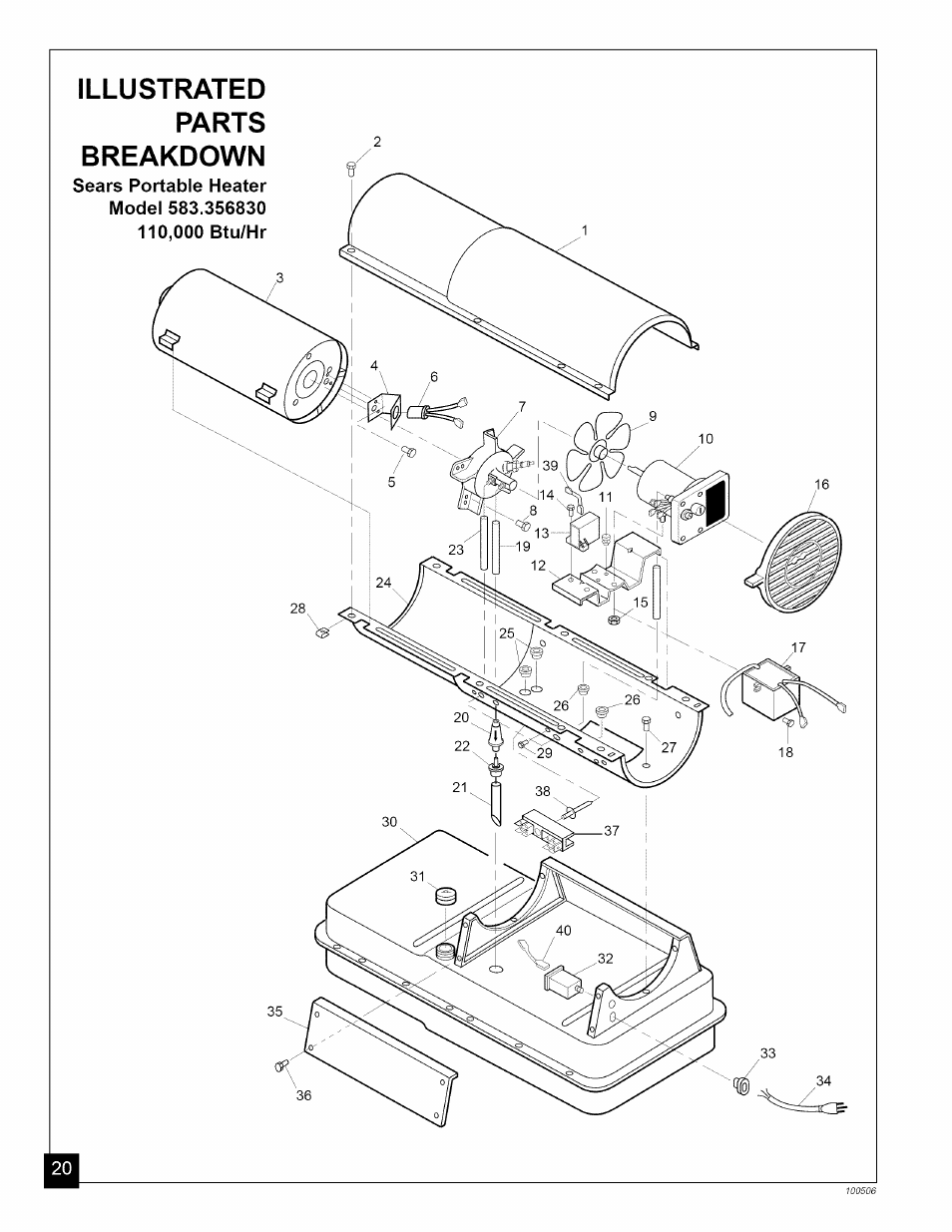 Sears 583.35683 User Manual | Page 20 / 24