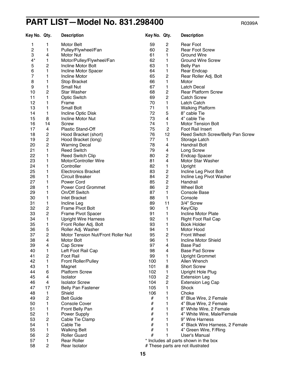 Sears 535LE User Manual | Page 15 / 18