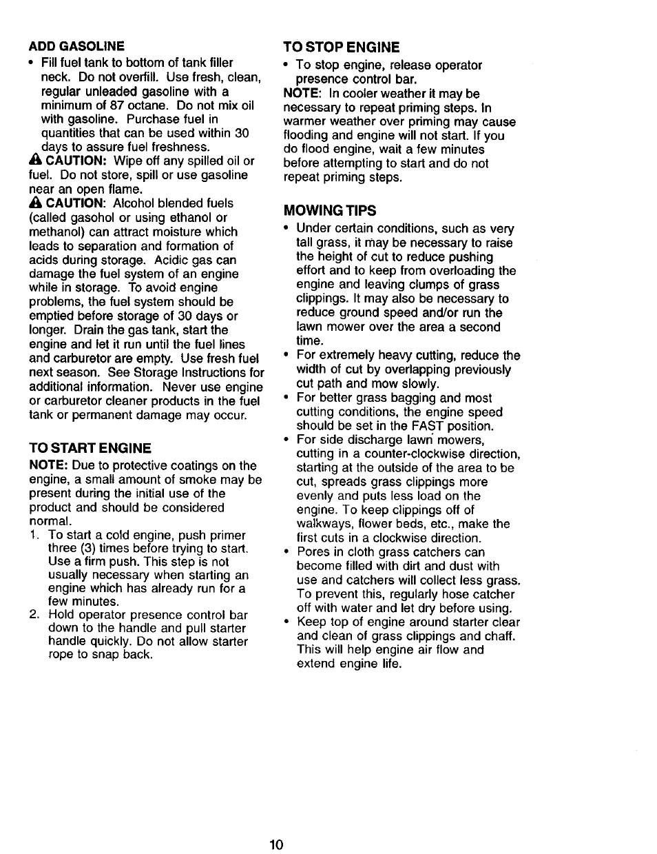 Sears 944.36201 User Manual | Page 10 / 24