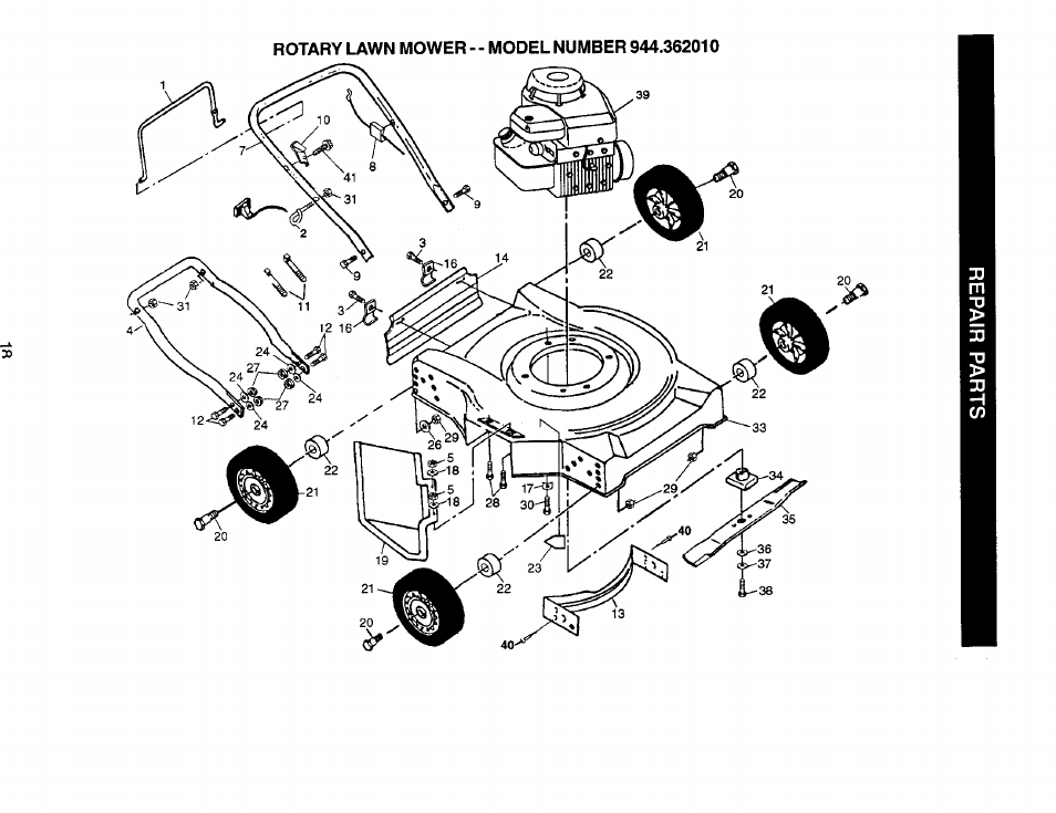 Sears 944.36201 User Manual | Page 18 / 24