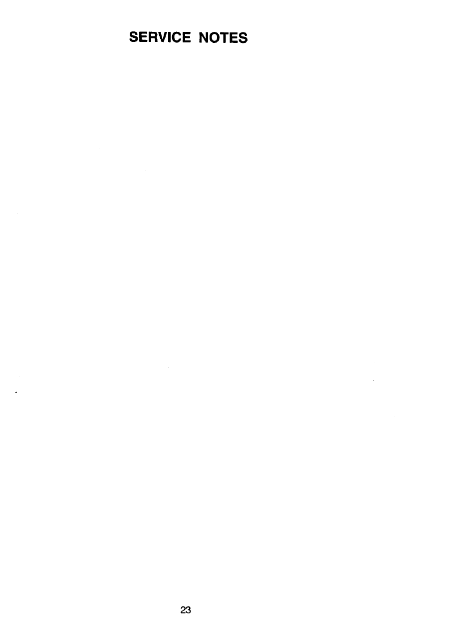 Sears 944.36201 User Manual | Page 23 / 24