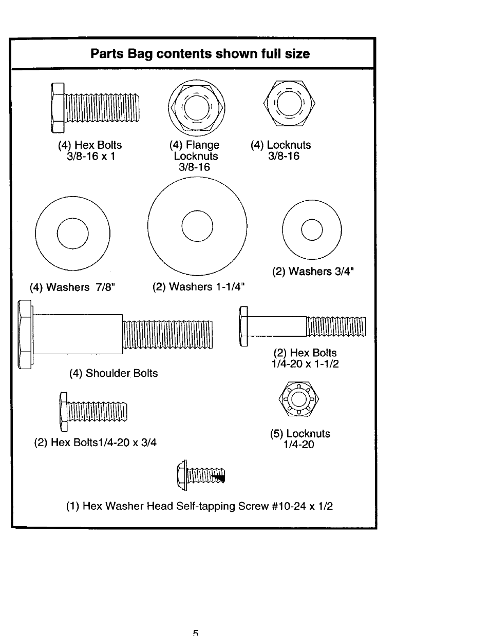 Sears 944.36201 User Manual | Page 5 / 24