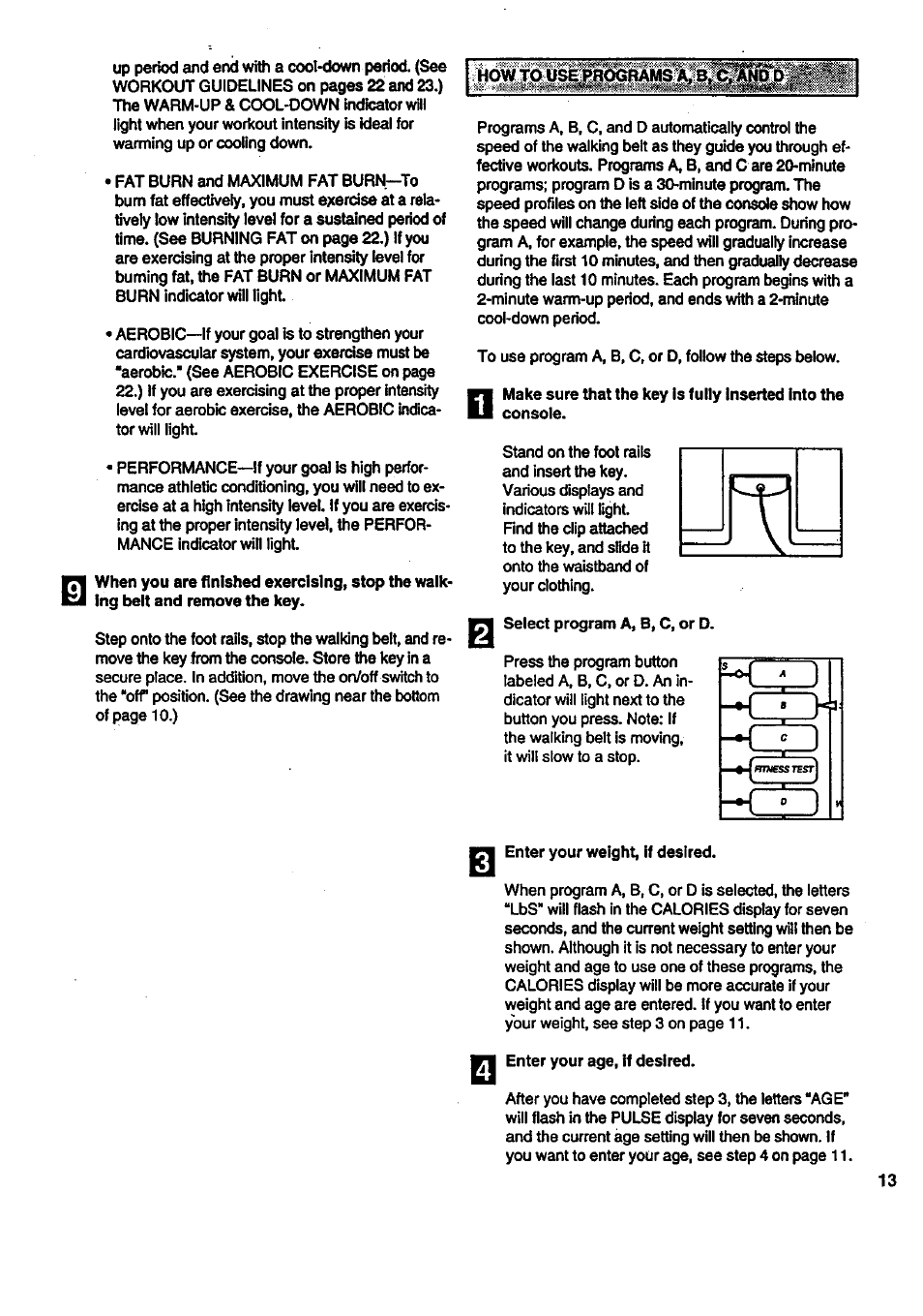 Sears PRO-FORM 831.297741 User Manual | Page 13 / 24