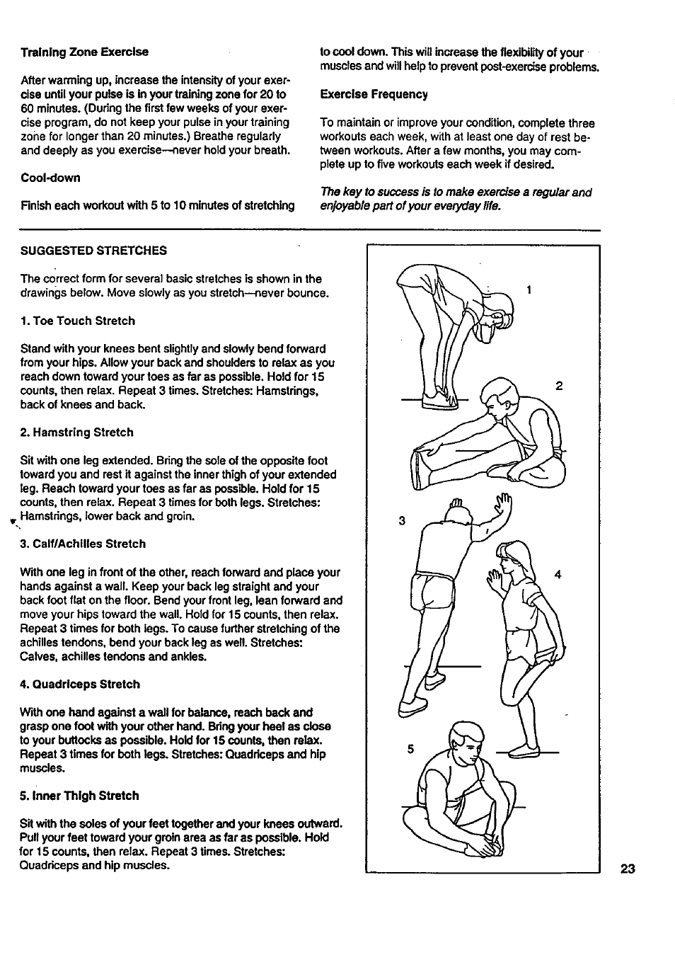 Sears PRO-FORM 831.297741 User Manual | Page 23 / 24