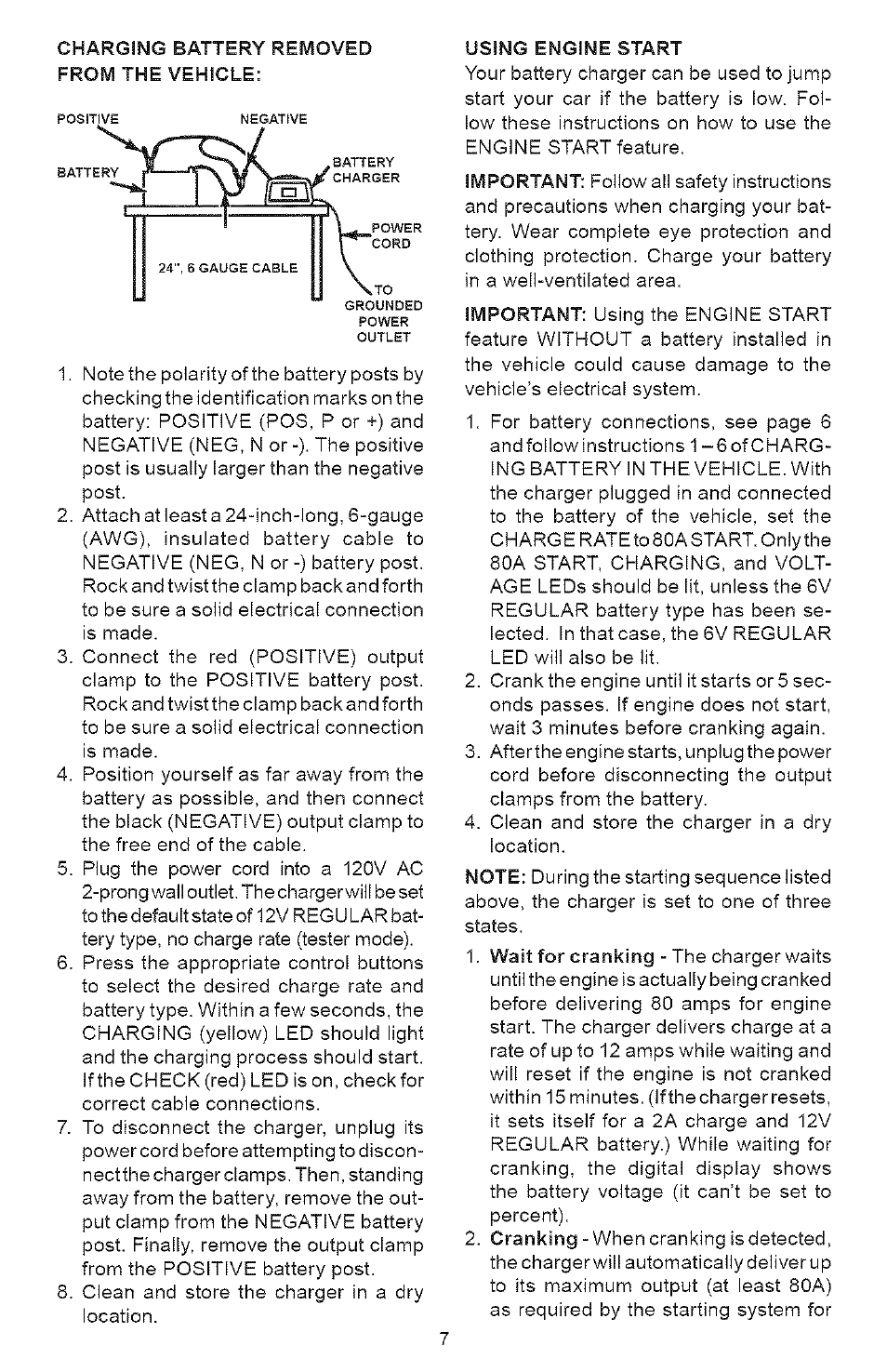 Sears 200.71225 User Manual | Page 7 / 16