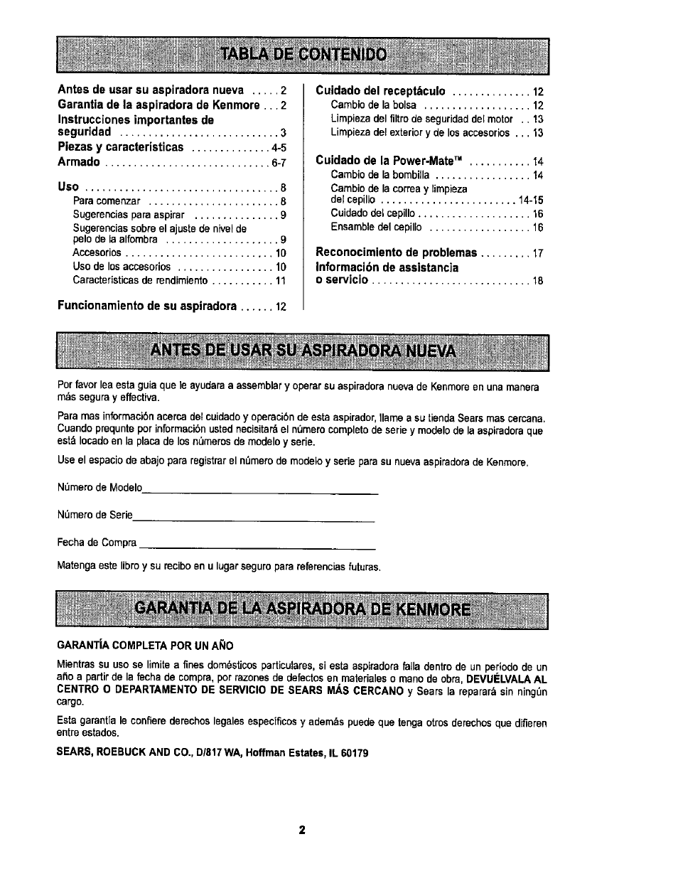 Sears L0711256 User Manual | Page 20 / 36