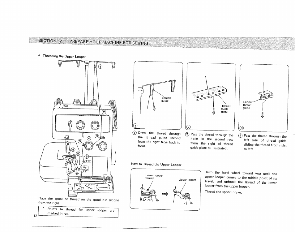 Sears OVERLOCK 385. 564180 User Manual | Page 13 / 46