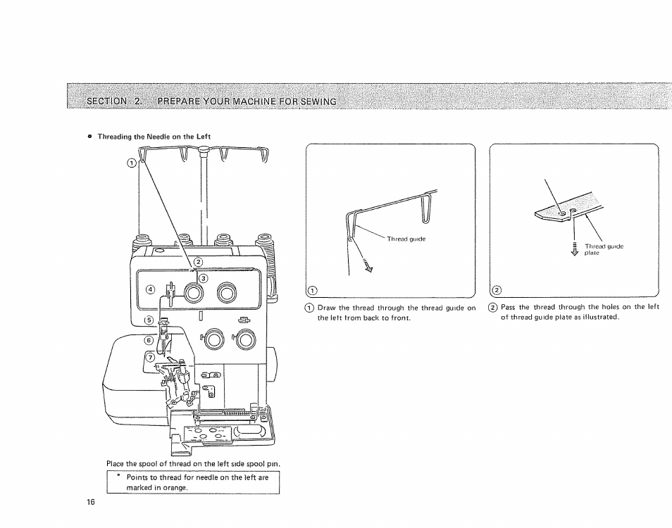 Sears OVERLOCK 385. 564180 User Manual | Page 17 / 46