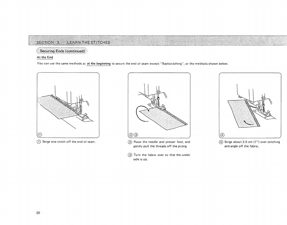 Sears OVERLOCK 385. 564180 User Manual | Page 21 / 46