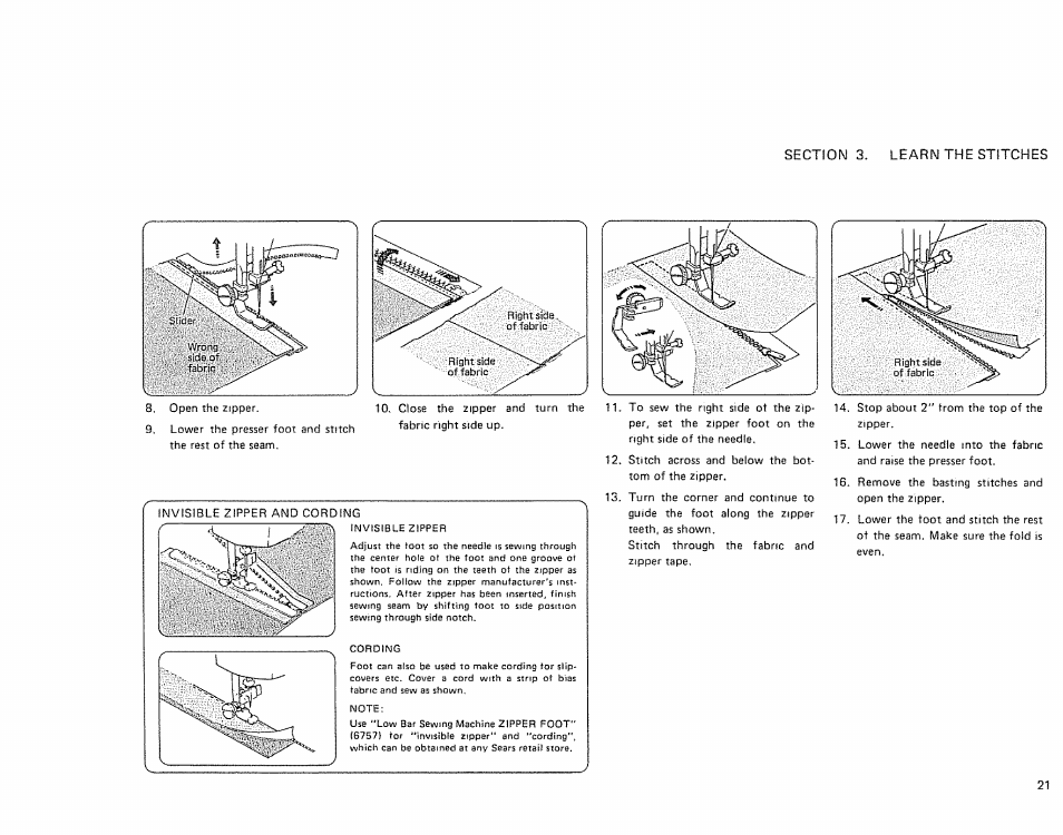 Sears 385. 12714 User Manual | Page 23 / 49