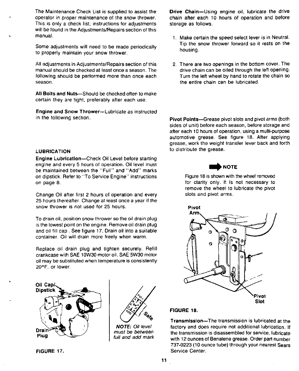 Sears 247.8867 User Manual | Page 11 / 32