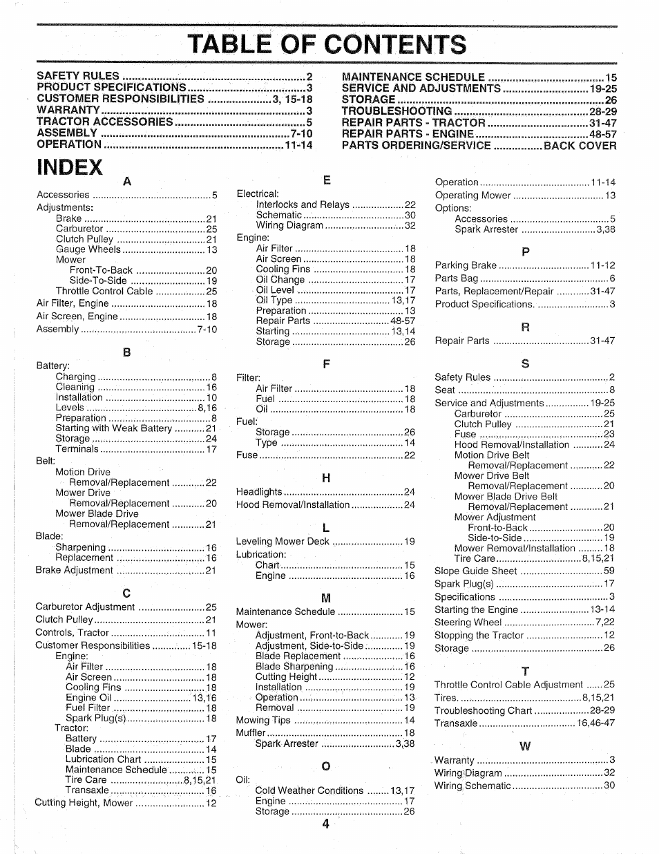 Sears Craftsman 917.257720 User Manual | Page 4 / 60