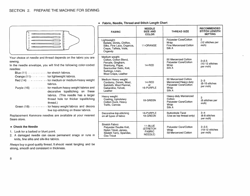 Sears 385.12514 User Manual | Page 10 / 45