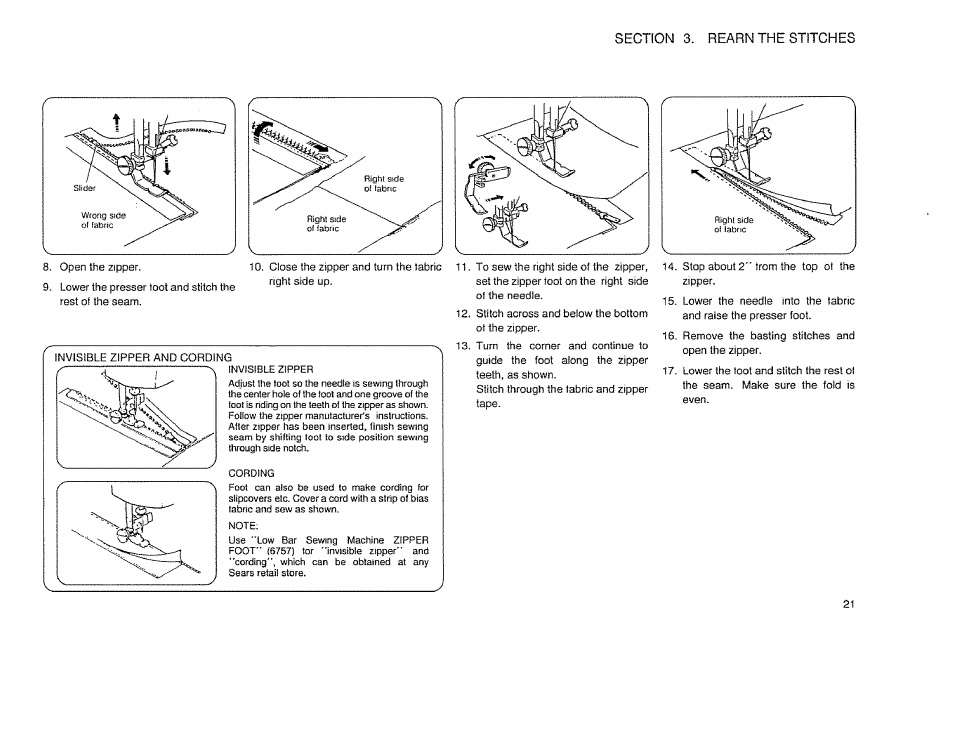 Sears 385.12514 User Manual | Page 23 / 45
