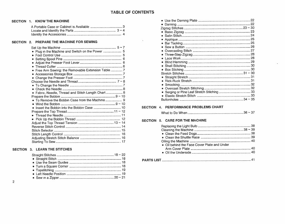 Sears 385.12514 User Manual | Page 4 / 45