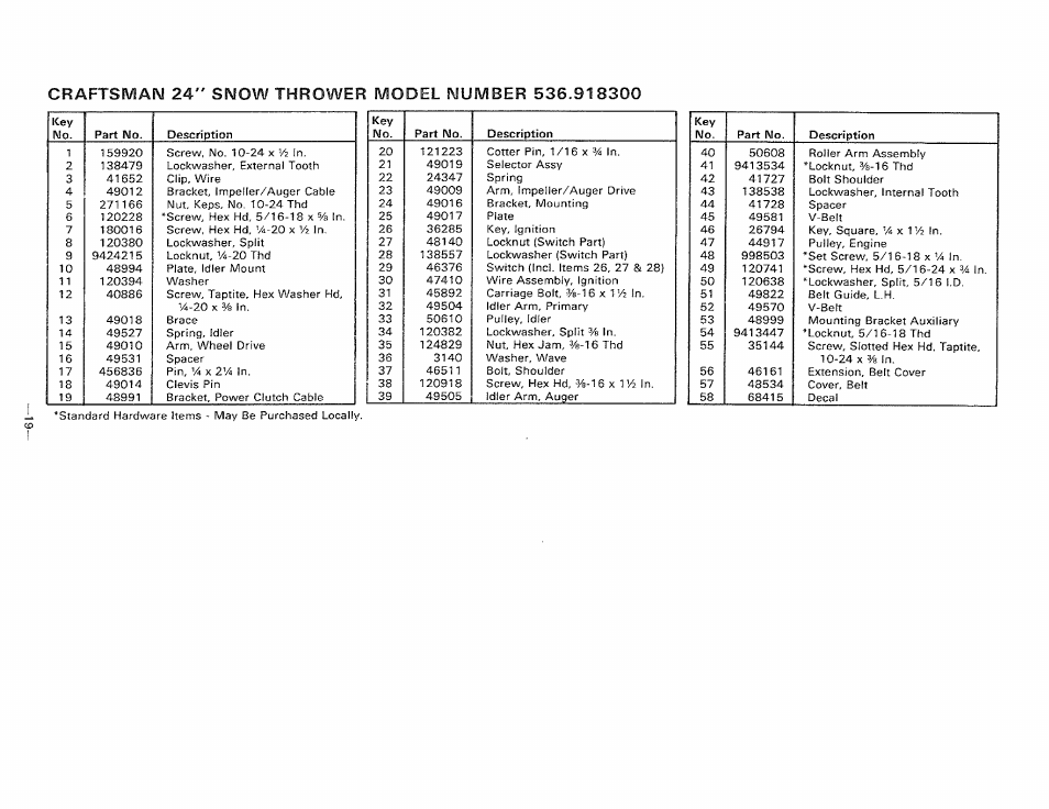 Sears 536.9183 User Manual | Page 19 / 28