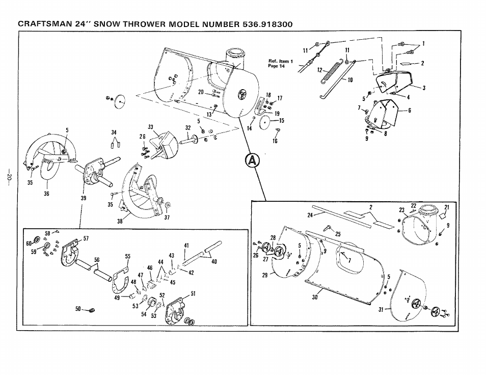 Sears 536.9183 User Manual | Page 20 / 28