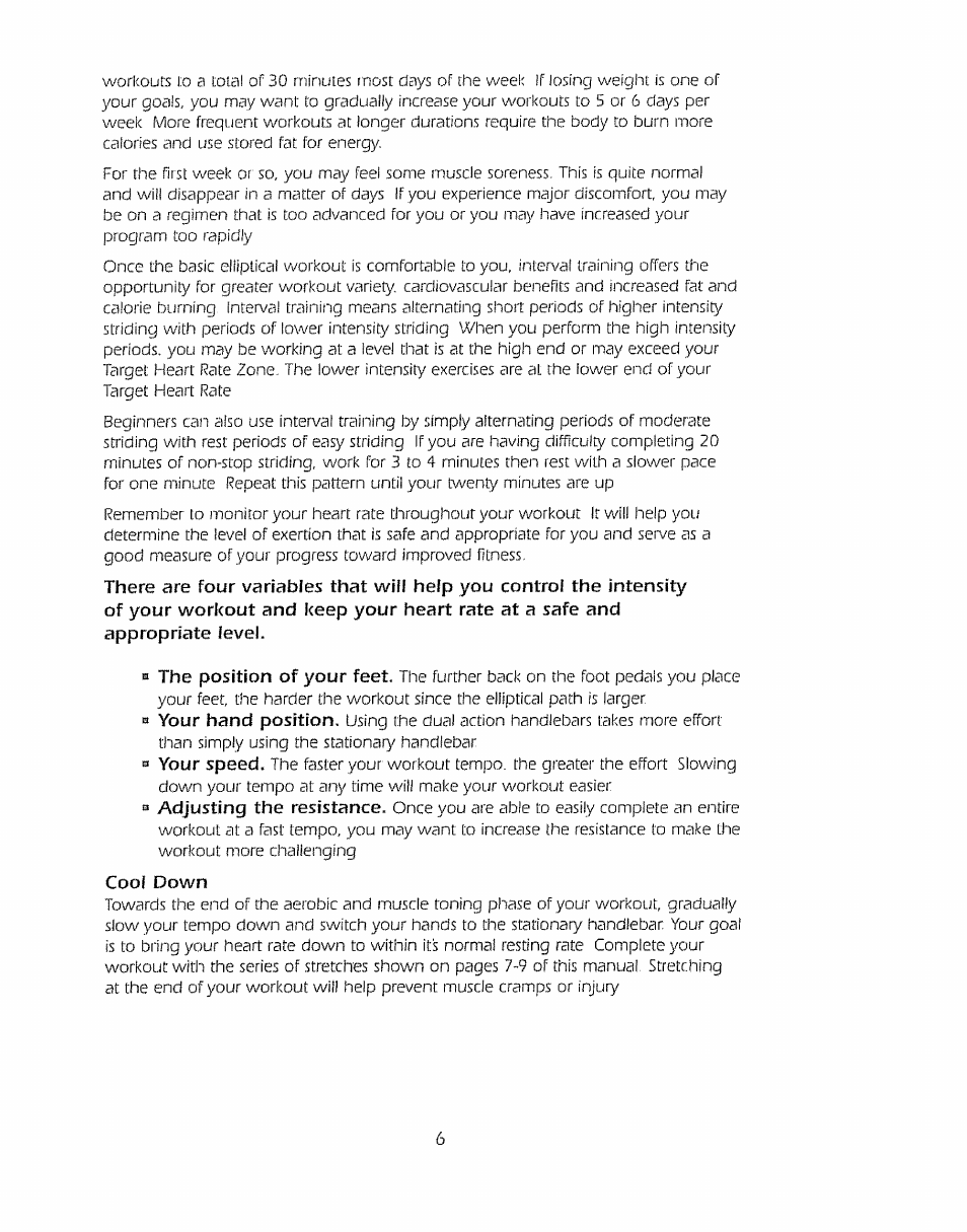 Sears Eclipse 1000HR User Manual | Page 7 / 26