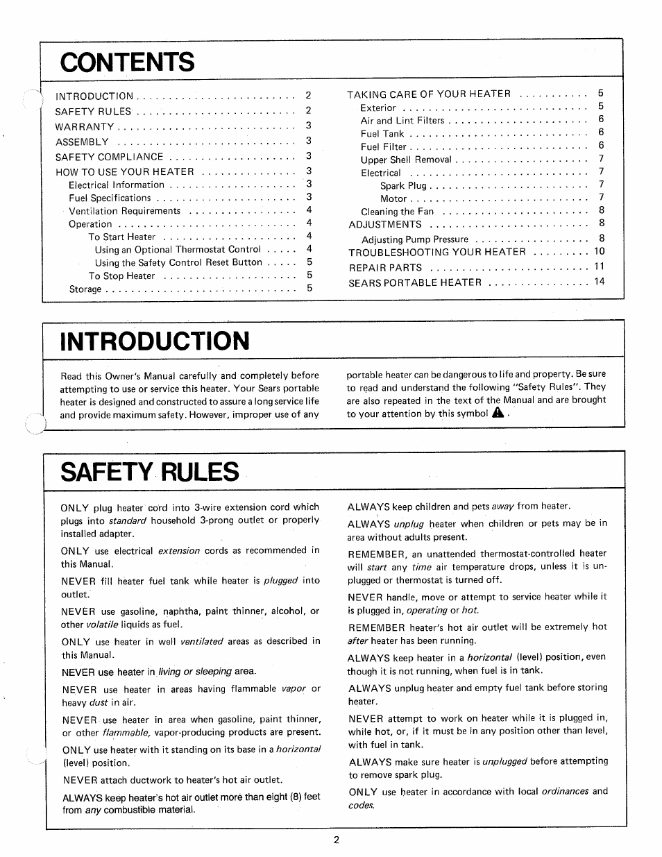 Sears 583.356 User Manual | Page 3 / 16