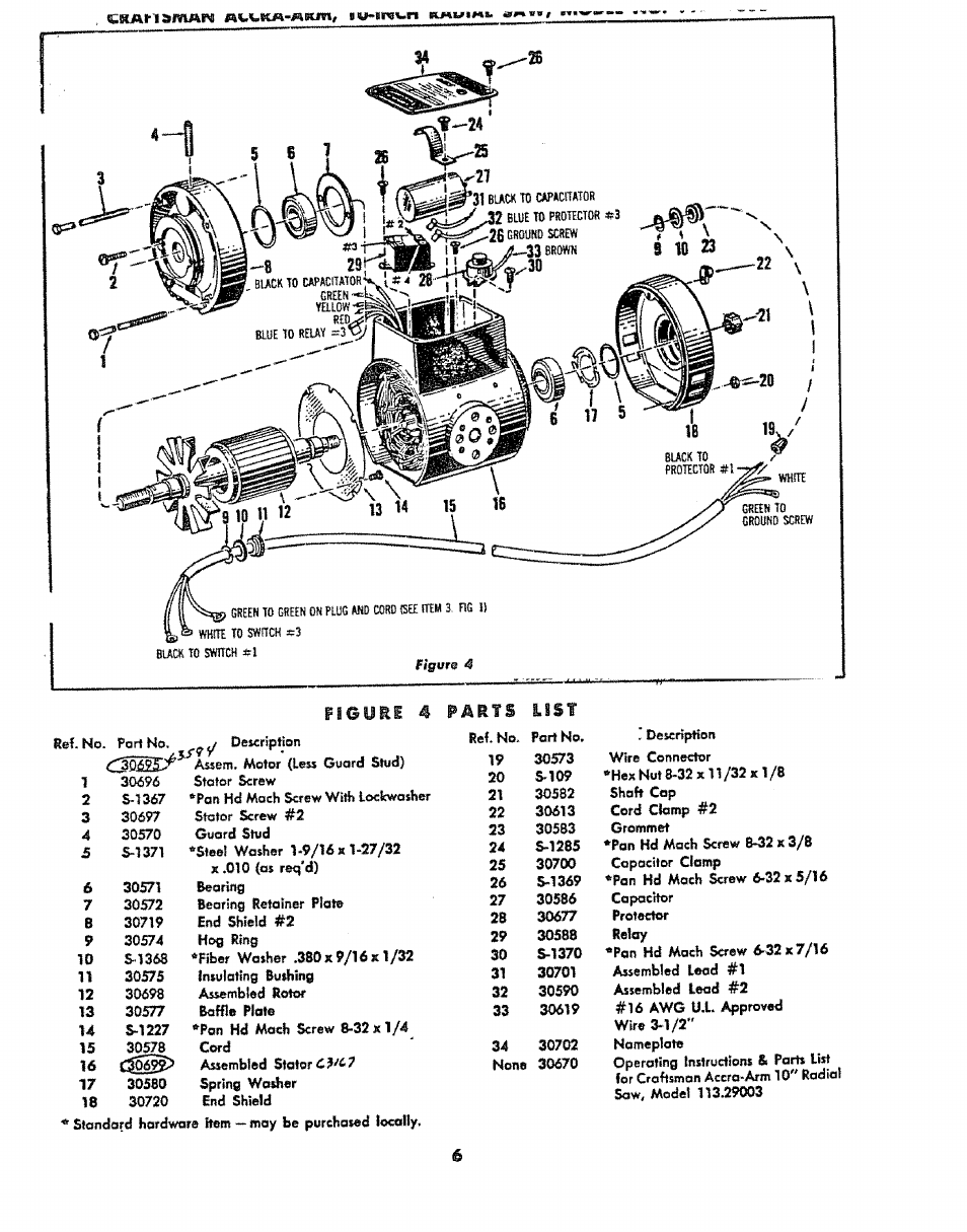 Sears 113.29003 User Manual | Page 6 / 16