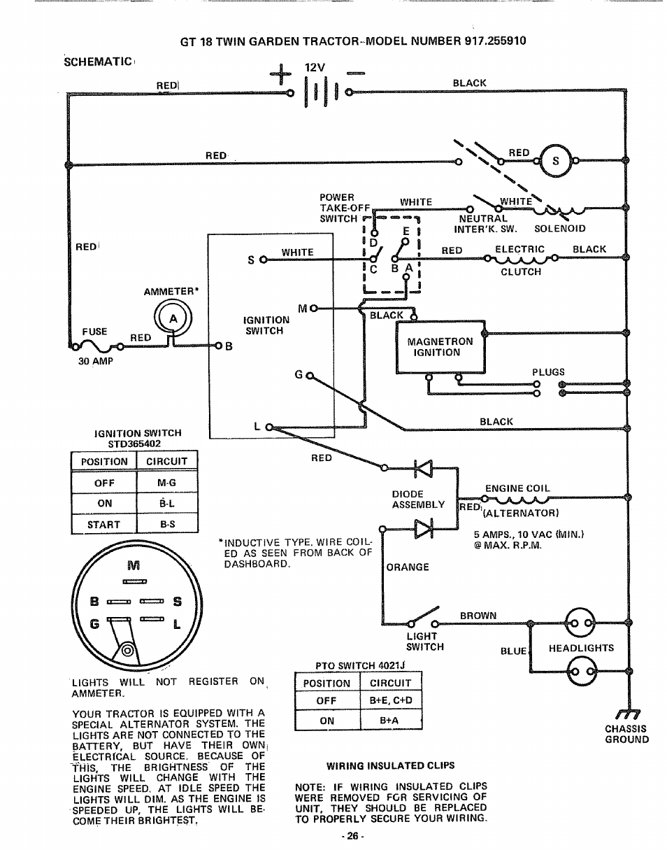 Sears 917.25591 User Manual | Page 26 / 48