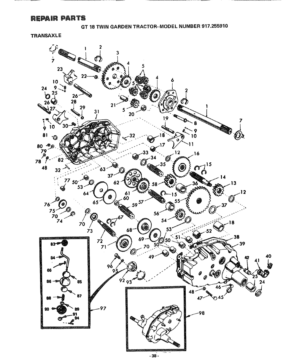 Sears 917.25591 User Manual | Page 38 / 48