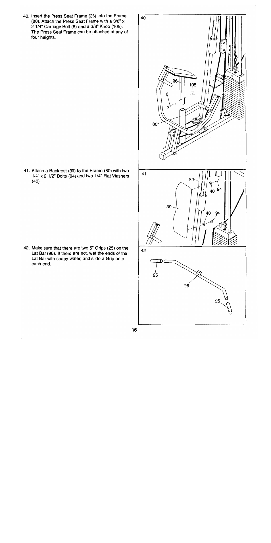 Sears 300 User Manual | Page 16 / 31